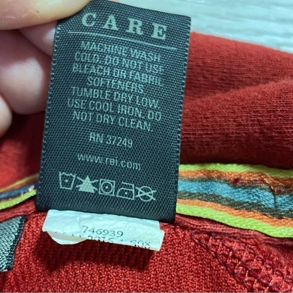 REI Red Snap Front UPF 50+ Polo Shirt, Size XL - Picture 10 of 14